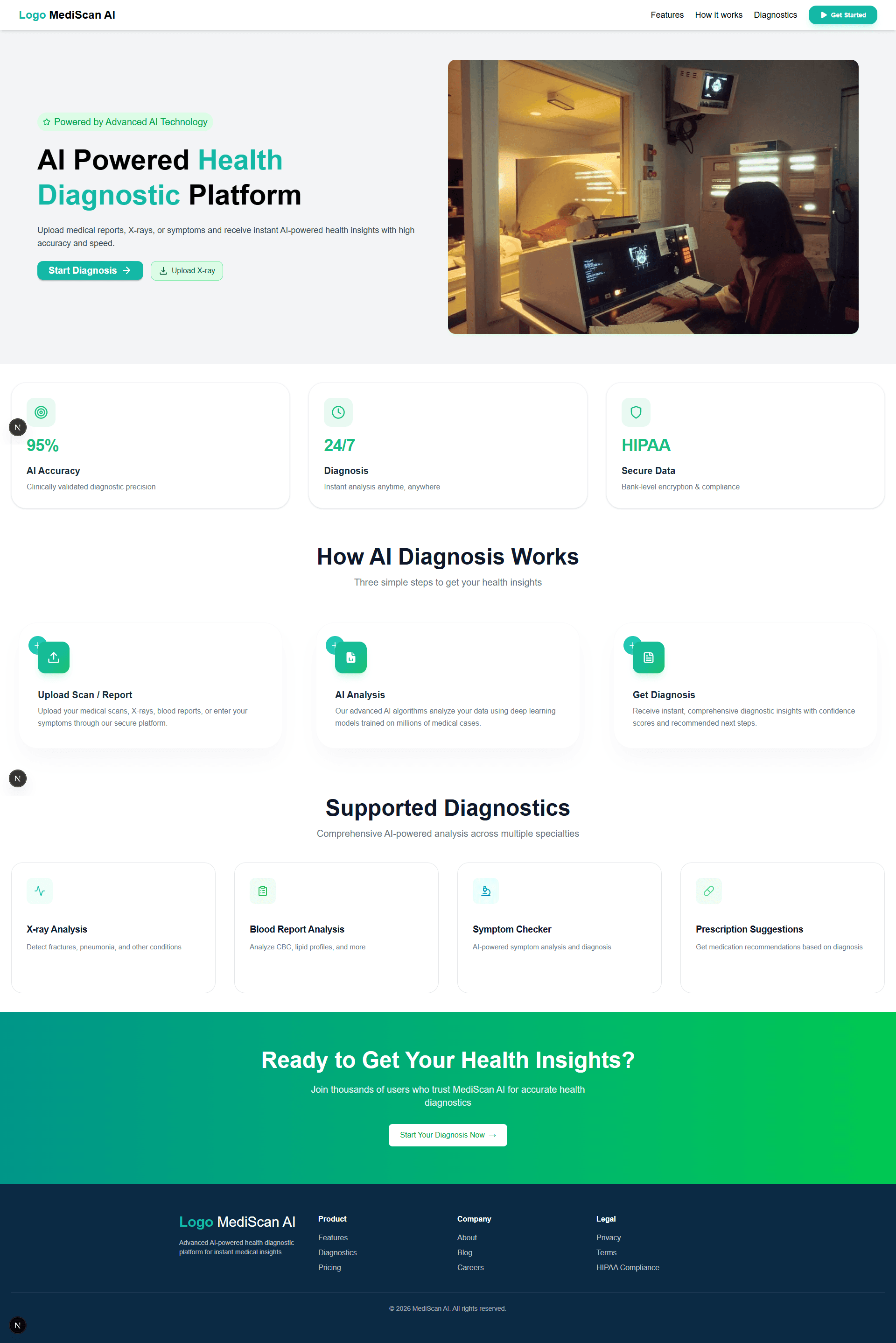 MediScan AI – AI Health Triage System